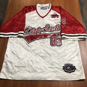 NYC 212 City Series Collection Dirty South 08 Football Jersey Vintage White XL - Picture 1 of 7