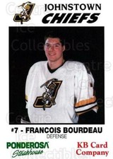1993-94 Johnstown Chiefs #3 Francois Bourdeau
