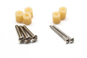 Vintage 60's & 70's Style Telecaster Pickup Mounting Kit Screw Spring Tubing - Picture 1 of 4