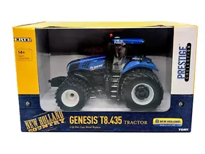 1/32 New Holland Genesis T8.435 Blue Power Tractor w All Around Duals - Picture 1 of 3