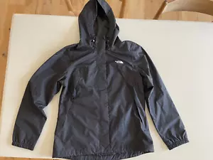The North Face Women's Antora Black Full Zip Hooded Rain Jacket Size M - Picture 1 of 6