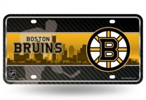 Matrícula de metal Boston Bruins - Imagen 1 de 1