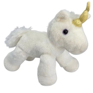 Aurora Celestial the Unicorn Fantasy Whimsy Mini Flopsie Stuffed Animal Plush 6" - Picture 1 of 7