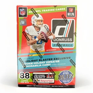 2021 PANINI DONRUSS NFL FOOTBALL "HOLIDAY" BLASTER BOX LAWRENCE JONES FIELDS /88 - Picture 1 of 6