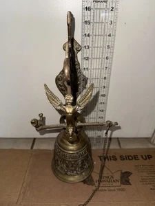 Antique Brass Wall Bell - Bild 1 von 15