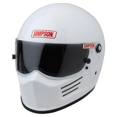 Simpson Racing 7200031 Snell SA2020 - Bandit Racing Helmet - Large - White - Image 1 of 4