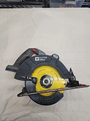 Sierra circular Porter Cable Pc 186cs 18v 3700 rpm herramienta solo probada funcionando Foto 1 de 4