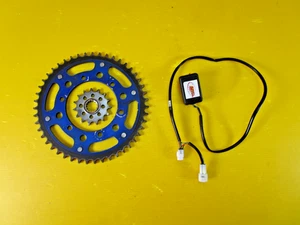 06 -16 2006-2016 YAMAHA R6 R6R SPROCKET GEAR FRONT REAR 47 15 - Picture 1 of 6