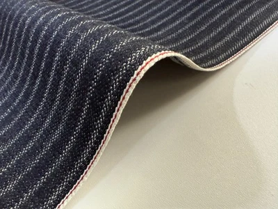 Raro! Tecido de nogueira preto 11,3 oz com selvage vermelho, tecido japonês - Imagem 1 de 4