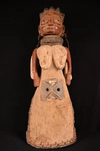 A Primitive Large Yoruba Belly Mask Nigeria Africa Afrique 556 - Picture 1 of 8
