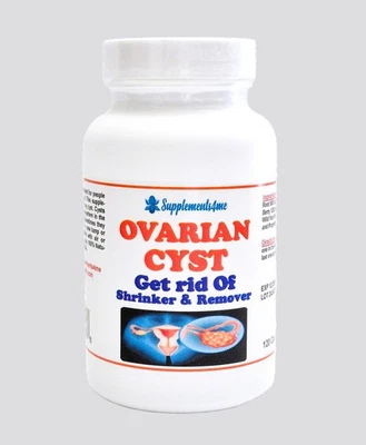 SUPPLEMENTS4ME REDUCE Y REMUEVE QUISTE OVARIC0 - Made in USA - 120 caps - 100% NATURAL HERBAL
