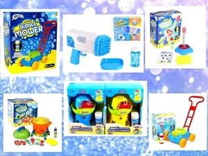 Bubbletastic Kinder Luftpolstermäher, Luftblasenbrunnen, Luftblasenpistole, Luftblasengrill, Shuttle - Bild 1 von 6