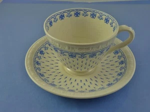 ERMELINBLAU TASSE & UNTERTASSE SET MIT FUSS VON COPELAND SPODE - Bild 1 von 5