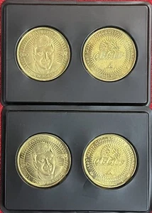 (4) Drew Bledsoe 1997 Pinnacle Mint #02 Football Brass Coins Patriots #02 - Picture 1 of 1