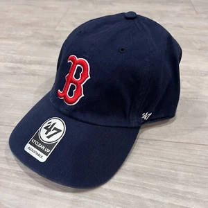 BRANDNEU Boston Red Sox Mütze 47 Brand Clean Up verstellbar blau rot UVP $ 30 - Bild 1 von 5
