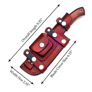 Horizantal Tracker Messerscheide, Skinner Messerscheide, Bush Craft Messerscheide - Bild 1 von 8