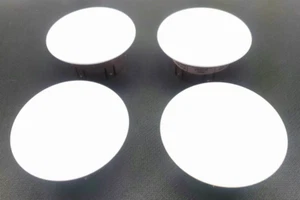 LOT OF 4, Victaulic 3-3/16 in. RAL 9003 Signal White Sprinkler Cover Plate - Picture 1 of 12