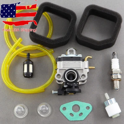 GOLDENMOTOR Carburetor Kit For Homelite UT33650 UT33650B 26cc String Trimmers Part 309375009