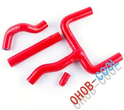 Se adapta a Beta RR250 2T RR300 2013-2019 sin termostato kit de manguera de radiador de silicona Foto 1 de 4