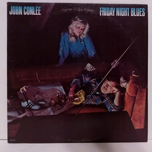 JOHN CONLEE "FRIDAY NIGHT BLUES"  1980 VINYL RECORD - Picture 1 of 3