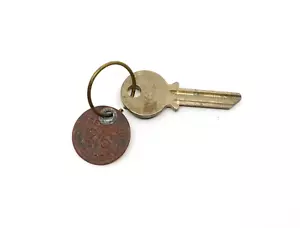 Antique Police Phone Box Key With Fob - Reward 2/6 Apply Police Station - Picture 1 of 6
