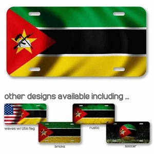 Placa de aluminio - Bandera de Mozambique (Mozambiqueño) - Muchas opciones - Imagen 1 de 10