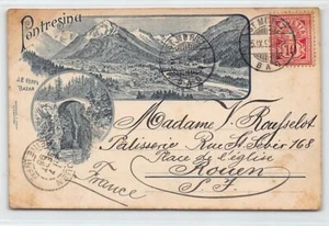Svizzera - PONTRESINA (GR) J. P. Fopp's Bazar - Anno 1895 - Ed. Müller & Co. - Picture 1 of 2