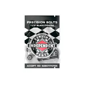 Independent LKW Co. Originalteile 1,5" schwarz Skateboard Montageausrüstung - Bild 1 von 5