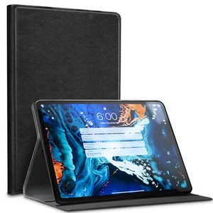 For iPad 9.7" ( iPad Air, Air 2) Premium Leather Cover Kickstand Card Slot Case - Picture 1 of 9