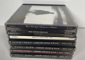 Crosby Stills Nash Young & Neil Young cd lot 7 - Picture 1 of 8