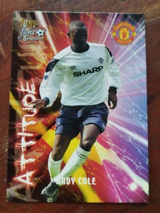 Andy Cole, Futera Fans Selection 2000, Manchester United #102 "Attitude" - Bild 1 von 2