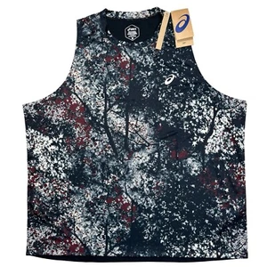 Asics Running Singlet Tank Top Performance Athletic Lightweight Men's 2XL - Picture 1 of 5