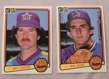 1983 Donruss Seattle Mariners Baseball Card Pick one