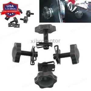 For Harley Touring Road King 4pcs Release Saddlebag Theft Deterrent Bolt Screw - Picture 1 of 12