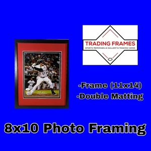 Marco de fotos personalizado - Placa de marco de pantalla deportiva básica de fotos de 8x10 11x14 - Imagen 1 de 11