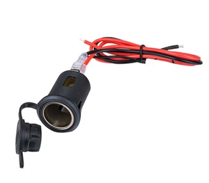 Conector de enchufe de encendedor de cigarrillos para automóvil hembra de 12 V de alta calidad CIG-S1 - Imagen 1 de 6