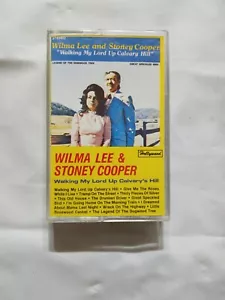 Wilma Lee and Stoney Cooper Vintage Cassette Walking My Lord Up Calvary's Hill - Picture 1 of 3