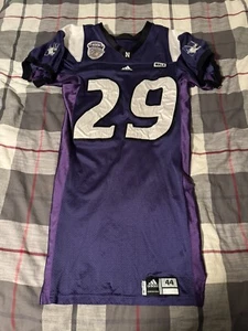 Adidas Northwestern Wildcats Omar Conteh 2006 Football Jersey Size 44 Purple - Picture 1 of 19