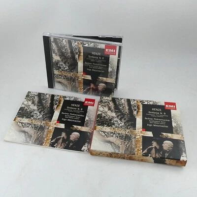 CD 1998 – Hans Werner Henze– Sinfonia N. 9 –  Berliner Philharmoniker - Bild 1 von 4