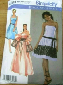 SIMPLICITY SEWING PATTERN NO.4399 LADIES DRESS SIZE 8,10,12,14,16 - Picture 1 of 2