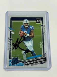 2023 Panini Donruss Optic Anthony Richardson Rookie RC #247 Colts In Person Auto - Picture 1 of 2