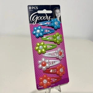 Goody Girls Daisy Charmed Contour Clips 8 Count Snap Bright Summer 2013 - Picture 1 of 5