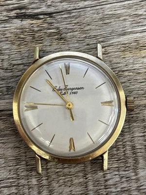 14kt Gold Vintage Jules Juergensen Watch - Image 1 of 4