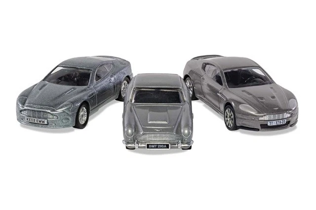 TY99284 Corgi 1/55 Model Aston Martin 3-Piece Set - Image 1 of 2
