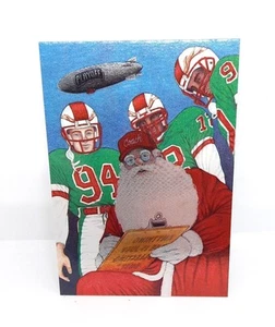 Playoffs 1994 NFL Fußball Weihnachten Trainer Claus & Da' Deers Sammelkarte - Bild 1 von 2