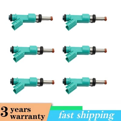 Inyector de combustible 23209-0P010 6 piezas para Toyota Camry 2012-2017 Sienna 3,5 L 2011-2016 Foto 1 de 4