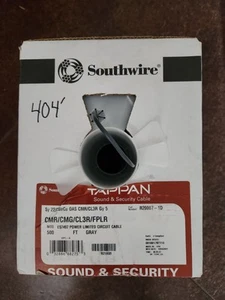 Tappan Sy 22/2 StrCu OAS CMR/CL3R FPLR Gry R20007-1D Power Limited Circuit Cable - Picture 1 of 3