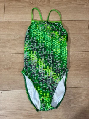 Speedo Lunares Ajuste Resistencia Natación Una Pieza Para Mujer 8/34 Verde Foto 1 de 4