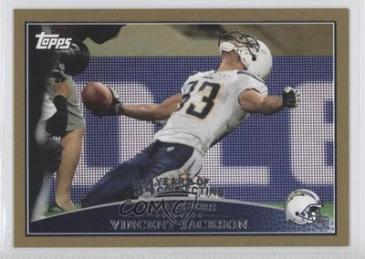 2009 Topps Gold /2009 Vincent Jackson #186 - Image 1 of 2