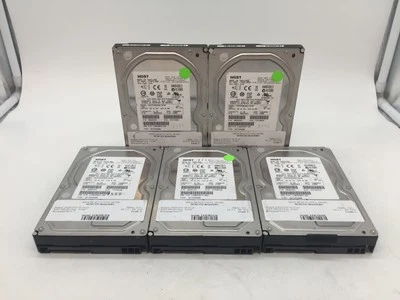 LOF OF 5 Hitachi HUS72302CLAR2000 2 TB 3.5" SAS Desktop HDD GRADE A FREE S/H - Image 1 of 4